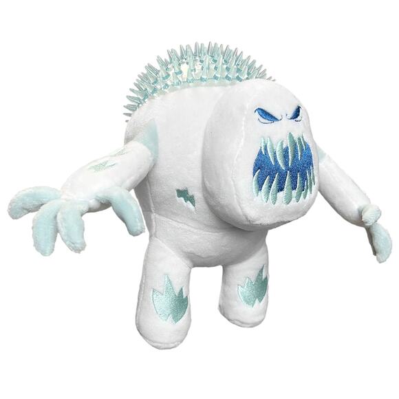 Disney Frozen Winter Snow Monster Small‎ White Dog Toy Squeaky Plush Toss Shake - Picture 2 of 2